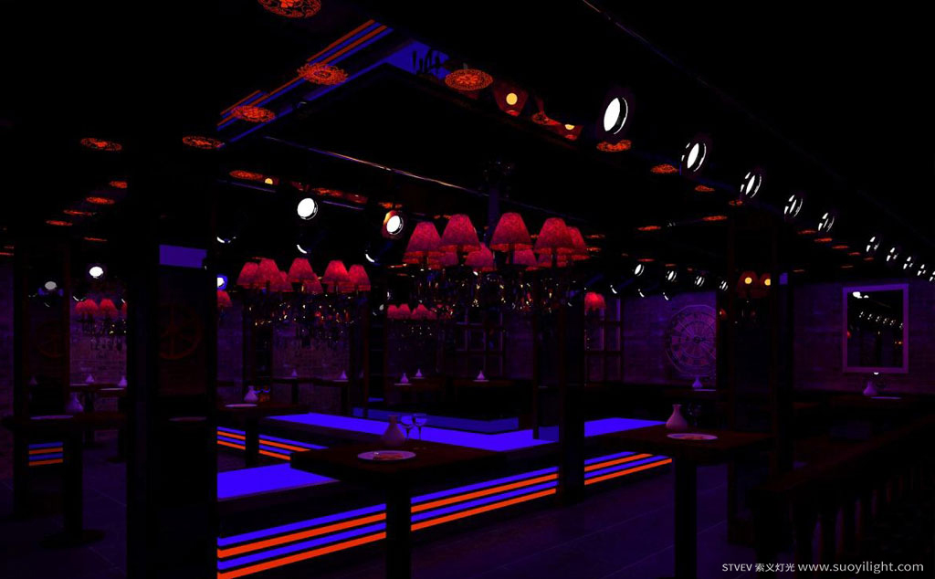 VietnamComprehensive Solution of Entertainment Lighting System in House Dj Club